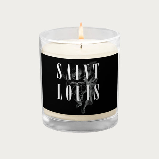 Saint Louis Cupid Glass jar soy wax candle