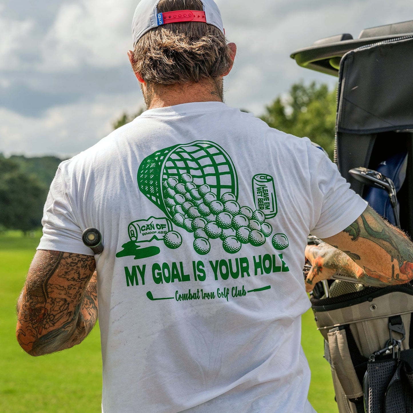 My Goal Is Your Hole Golf Club Men's T-Shirt