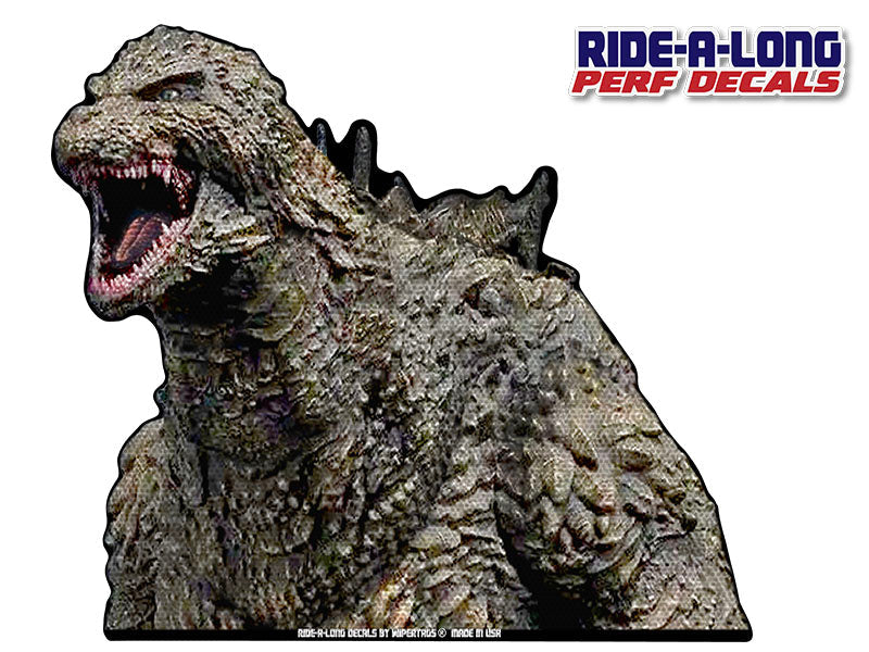 Godzilla *RIDE A LONG* Perforated Decal