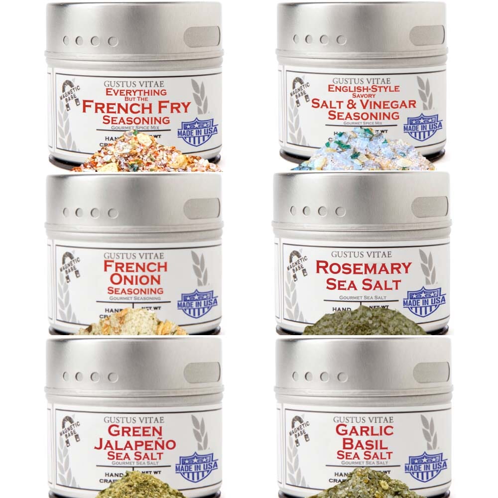 Gourmet French Fry Seasoning Set - Six Pack