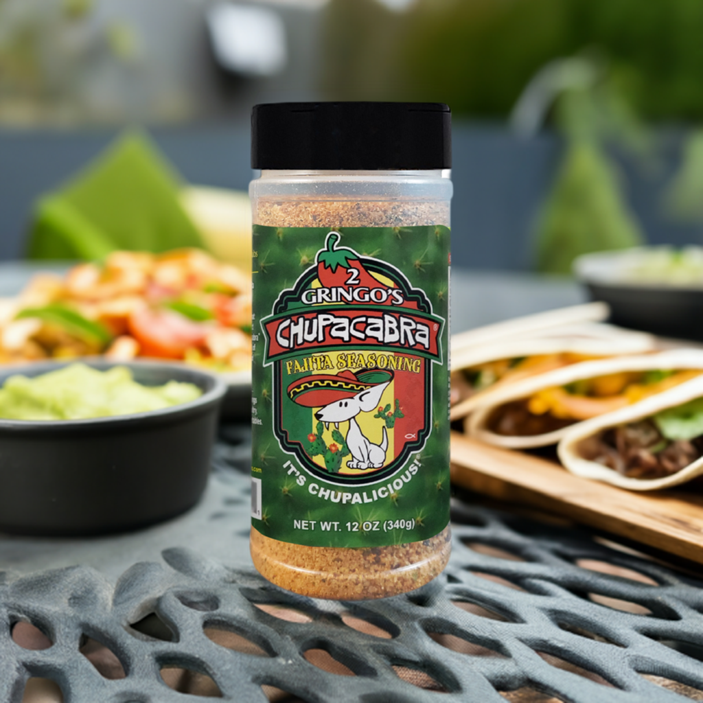 2 GRINGOS CHUPACABRA® FAJITA SEASONING