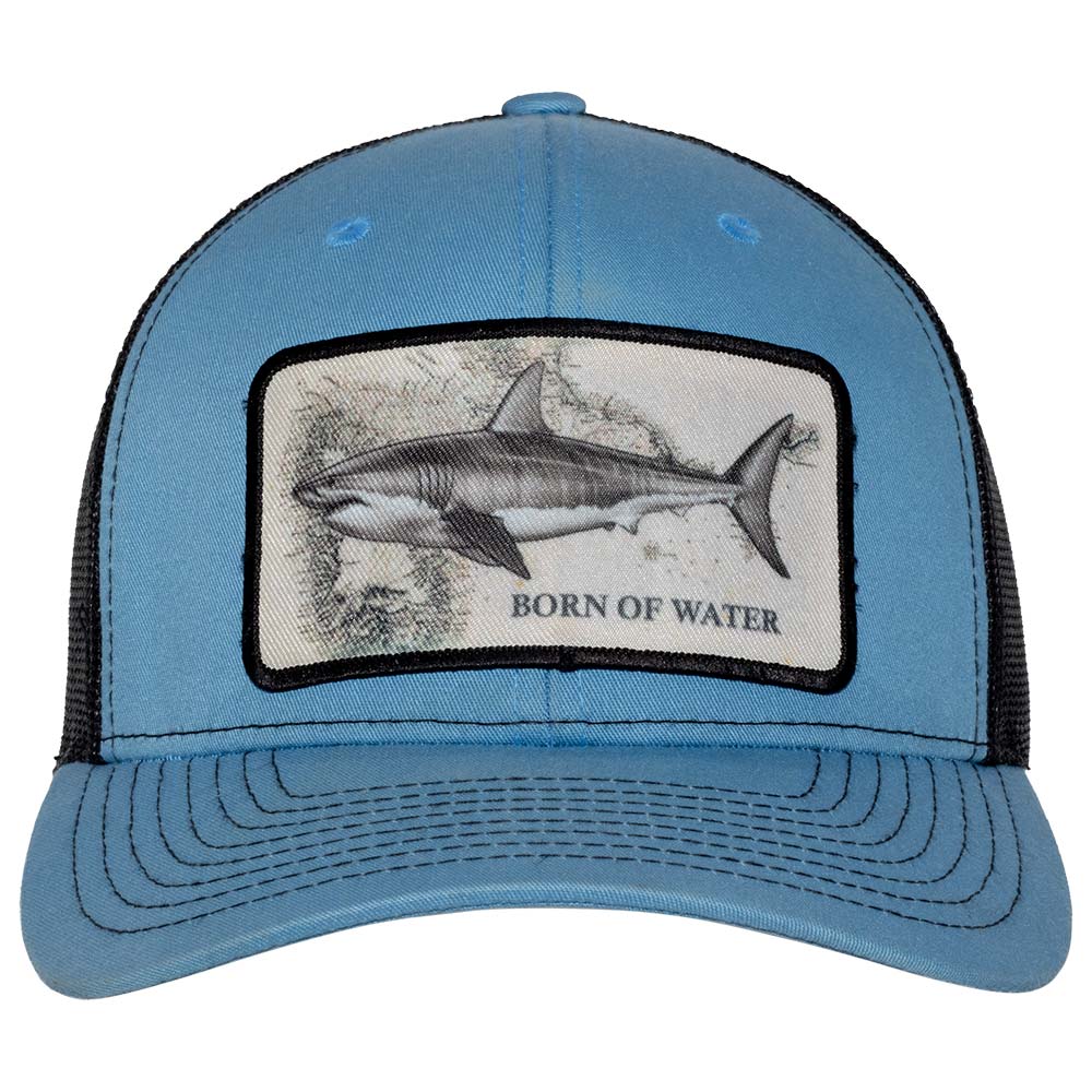 Great White Shark Patch Hat