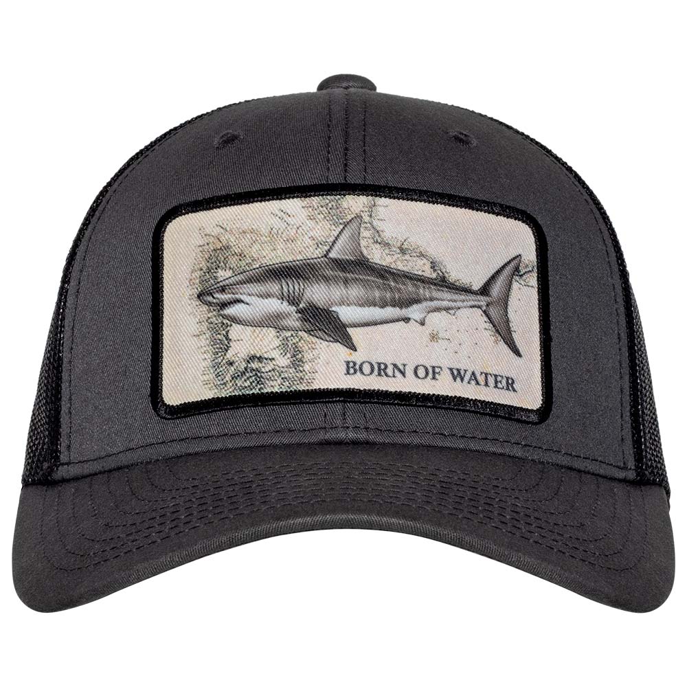 Great White Shark Patch Hat