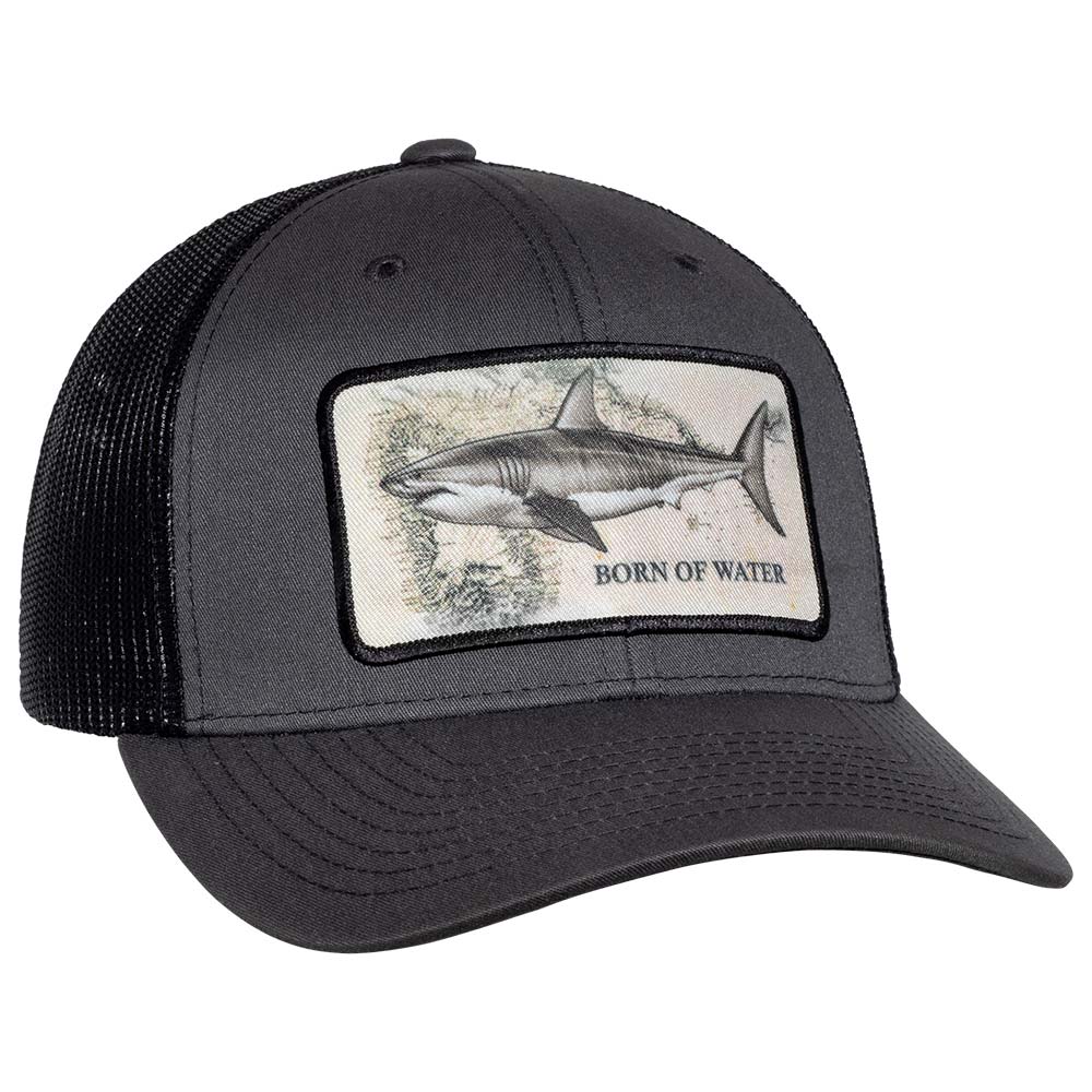 Great White Shark Patch Hat