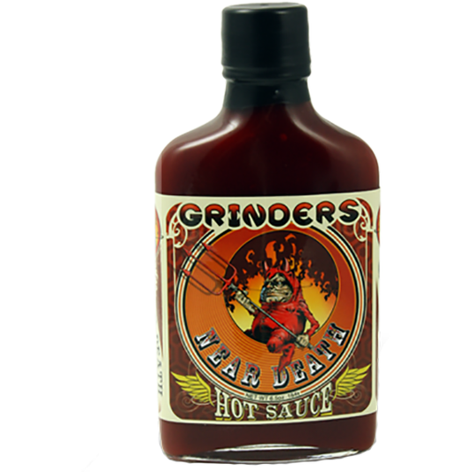 Grinders Near Death Hot Sauce 6.5 oz.