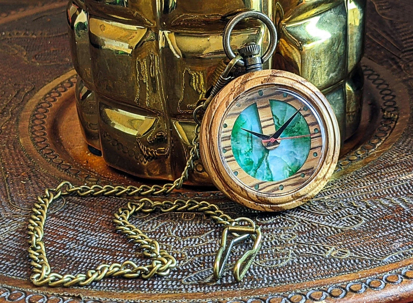 Groomsmen Set of 10 Wooden Pocket Watch | Arce