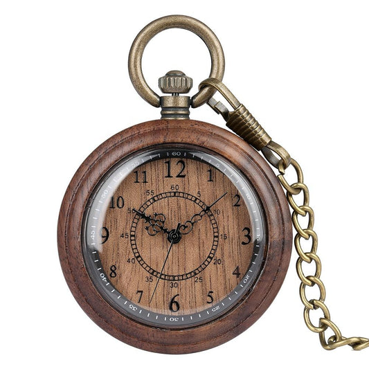 Groomsmen Set of 10 Wooden Pocket Watch | Clasico