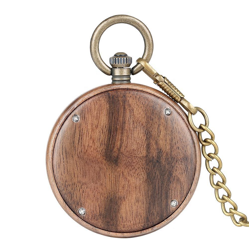 Groomsmen Set of 10 Wooden Pocket Watch | Perfecto