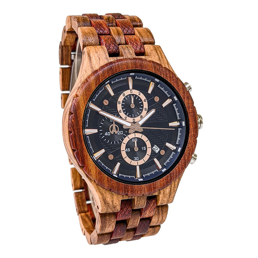 Groomsmen Set of 10 Wooden Watch Zebra | Gracil