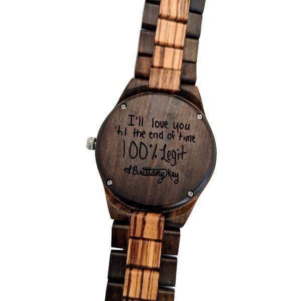 Groomsmen Set Of 10 Wooden Watches - Grandiose