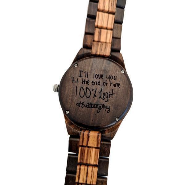 Groomsmen Set Of 4 Wooden Watches - Grandiose