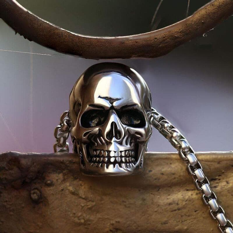 Punk Skull Necklace