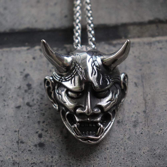 Anger Ghost Stainless Steel Pendant