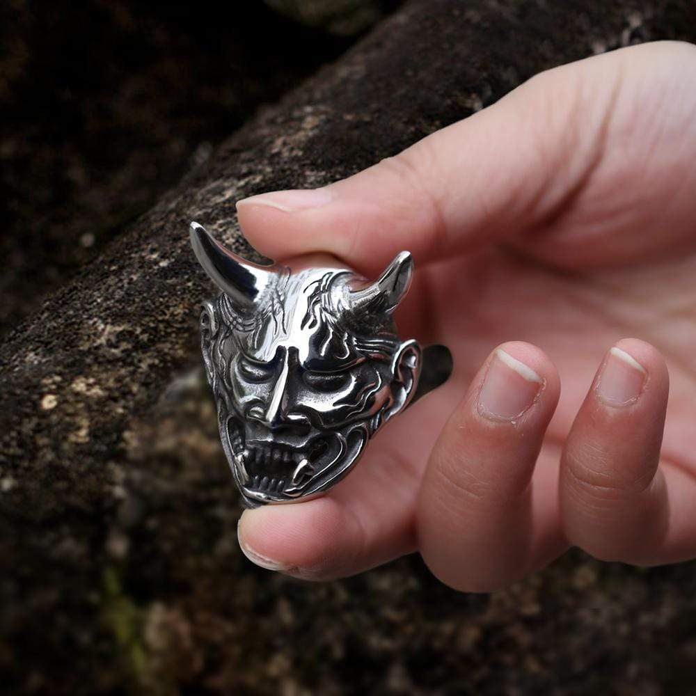 Anger Ghost Stainless Steel Pendant