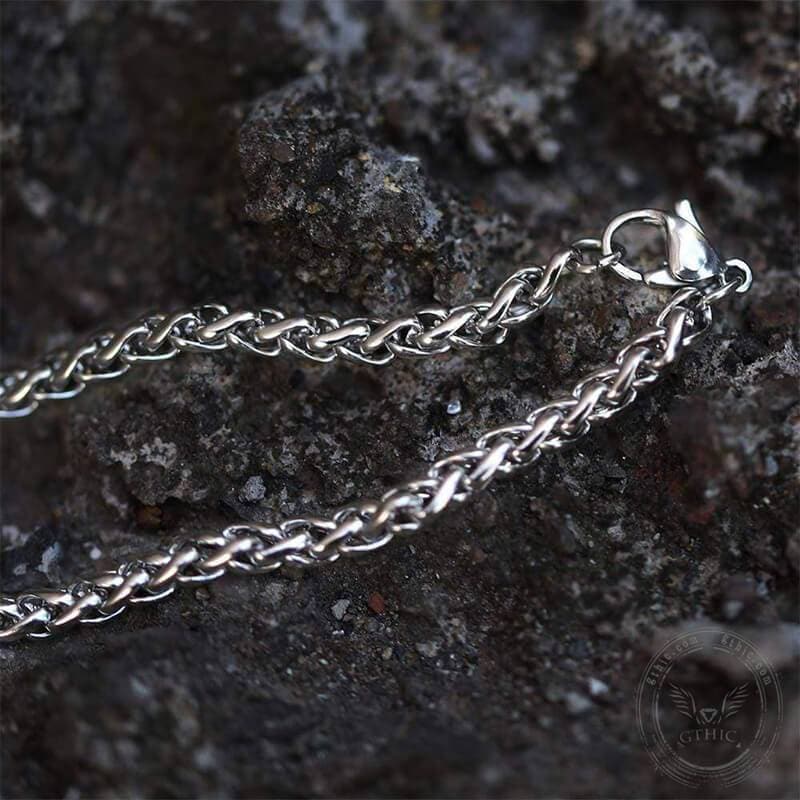 Bear Claw Amulet Stainless Steel Viking Necklace