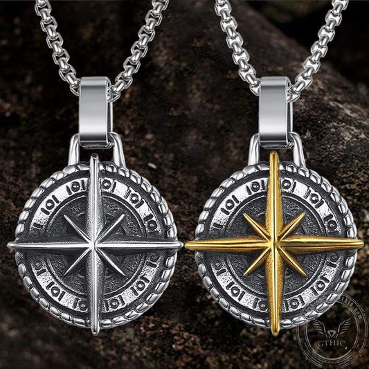 The North Star Stainless Steel Pendant