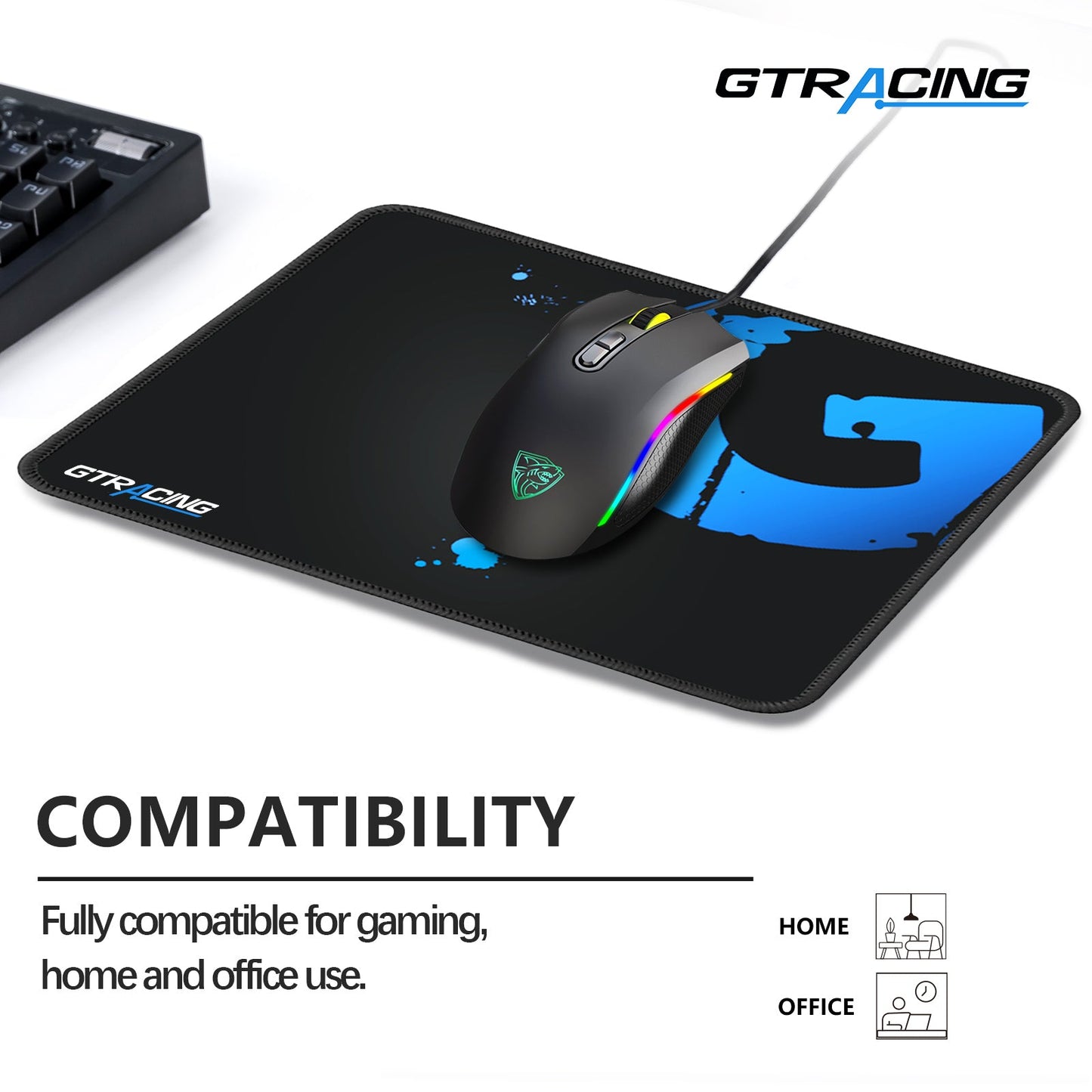 Gaming Mouse Pad  GT875 (2Pcs)