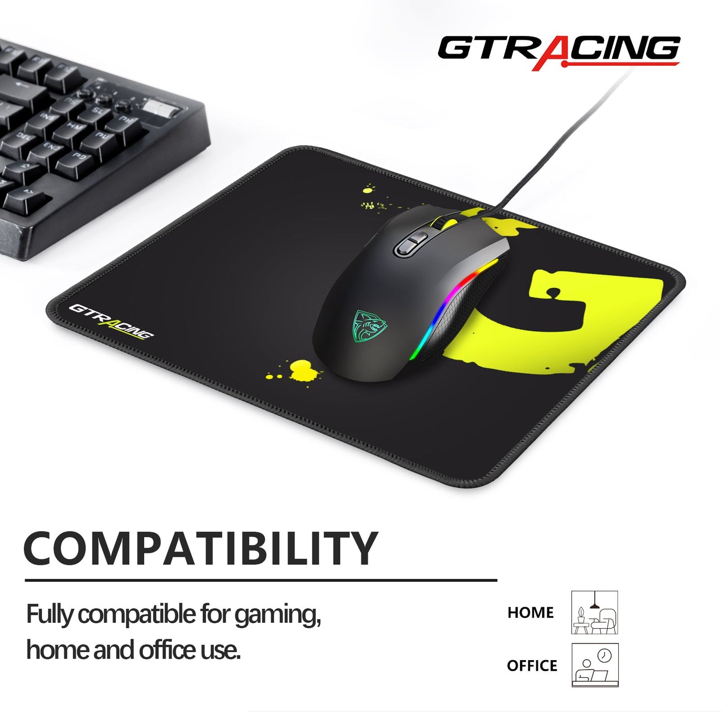 Gaming Mouse Pad  GT875 (2Pcs)