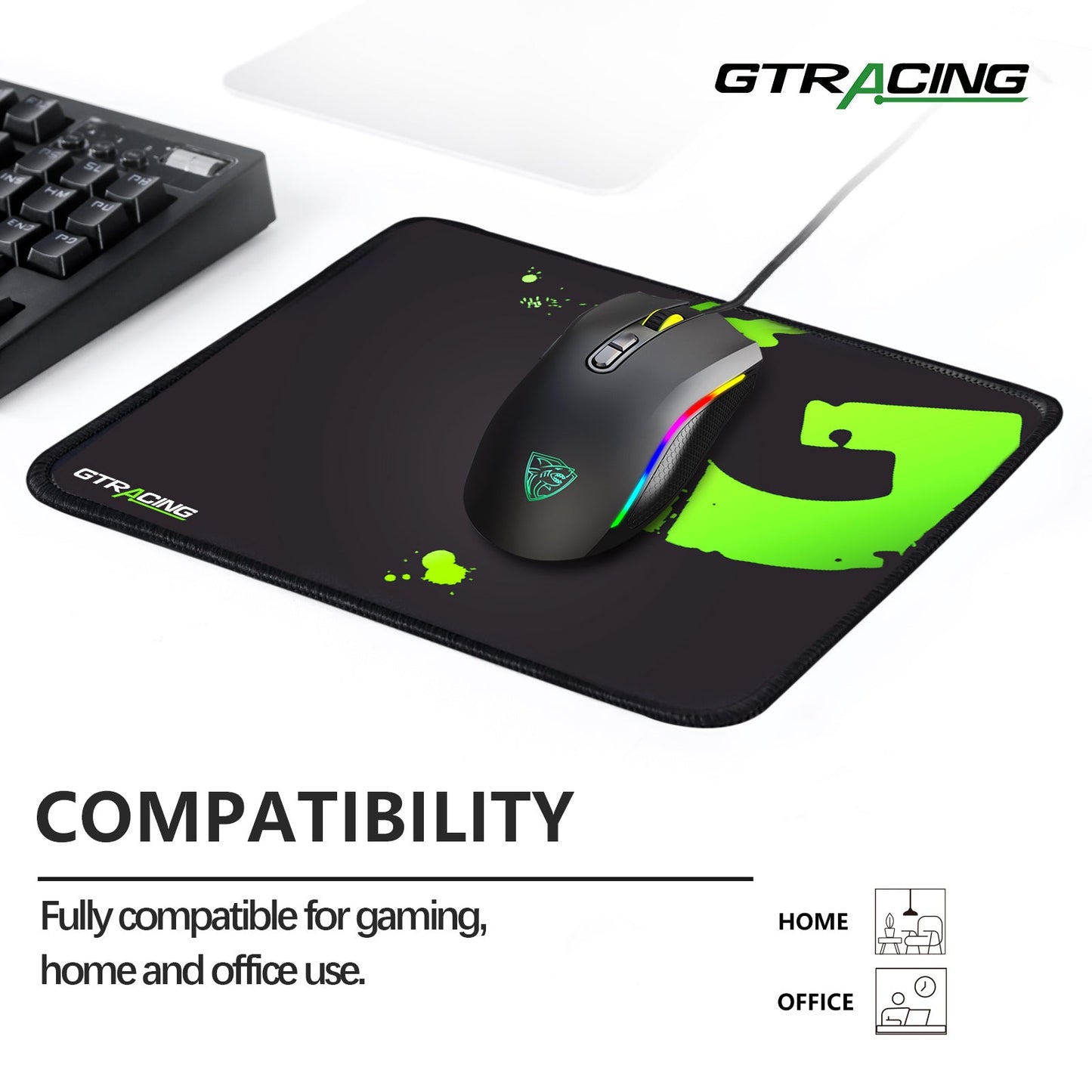 Gaming Mouse Pad  GT875 (2Pcs)