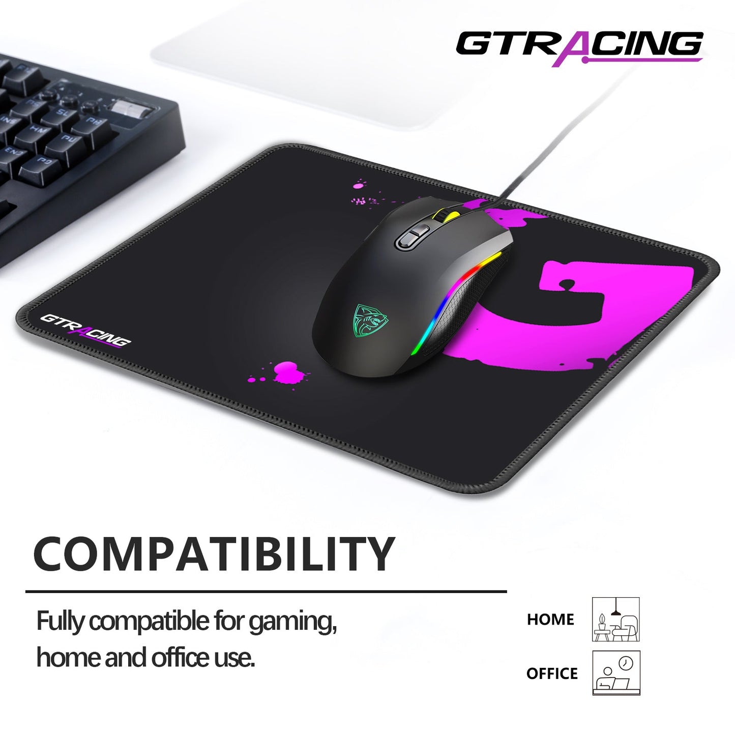 Gaming Mouse Pad  GT875 (2Pcs)