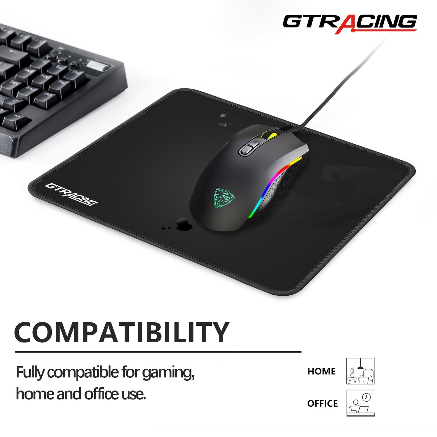 Gaming Mouse Pad  GT875 (2Pcs)