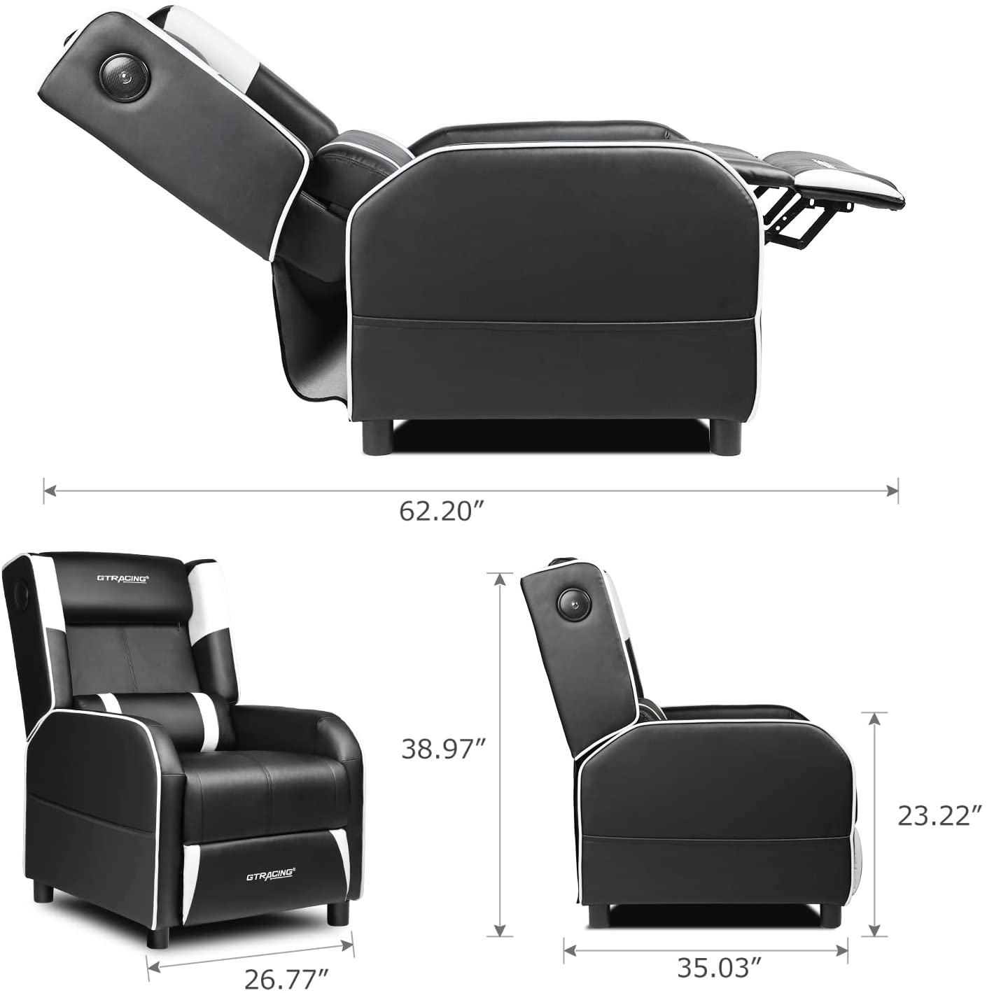 Gaming Recliner Chair GT208M