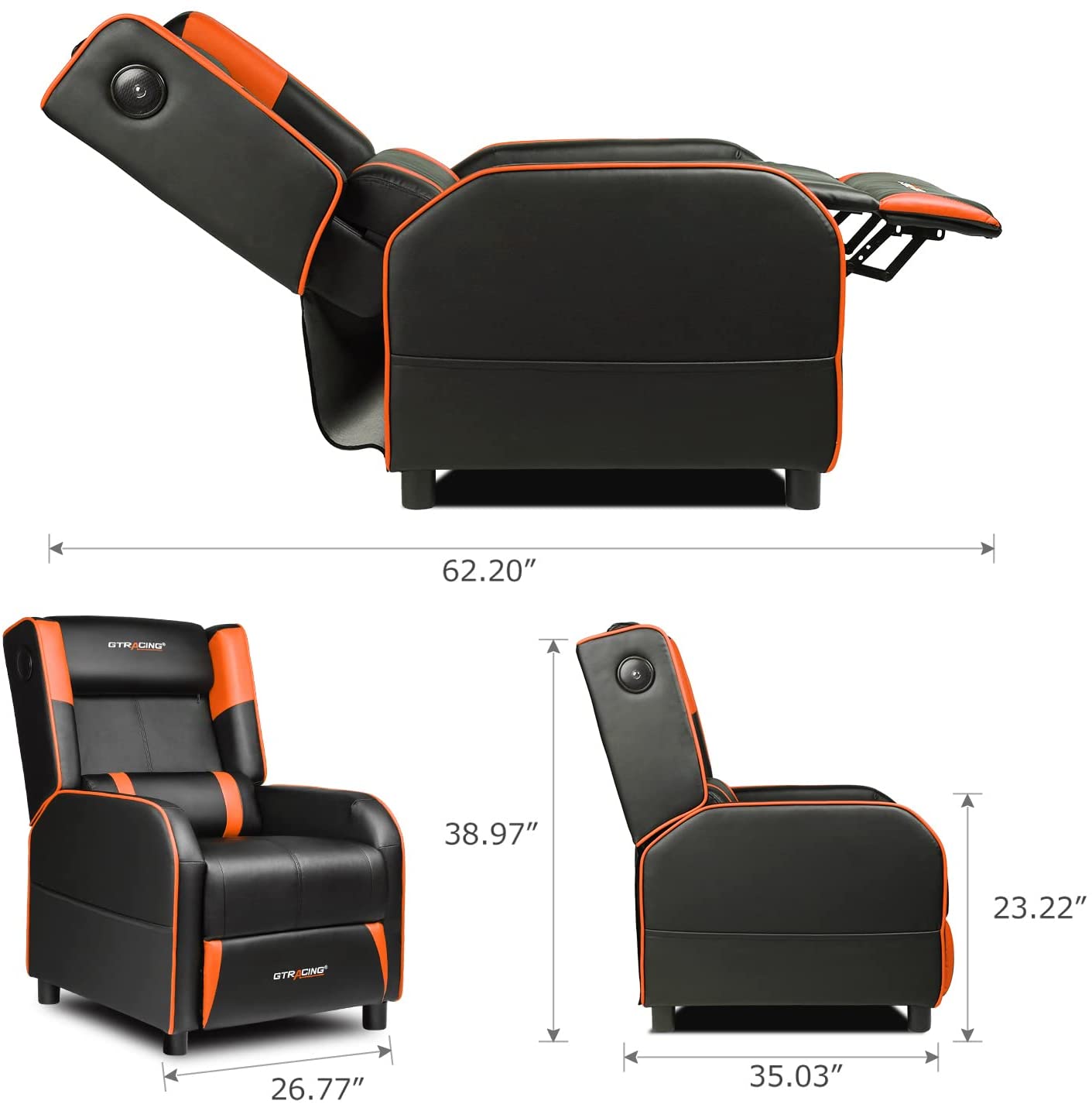 Gaming Recliner Chair GT208M