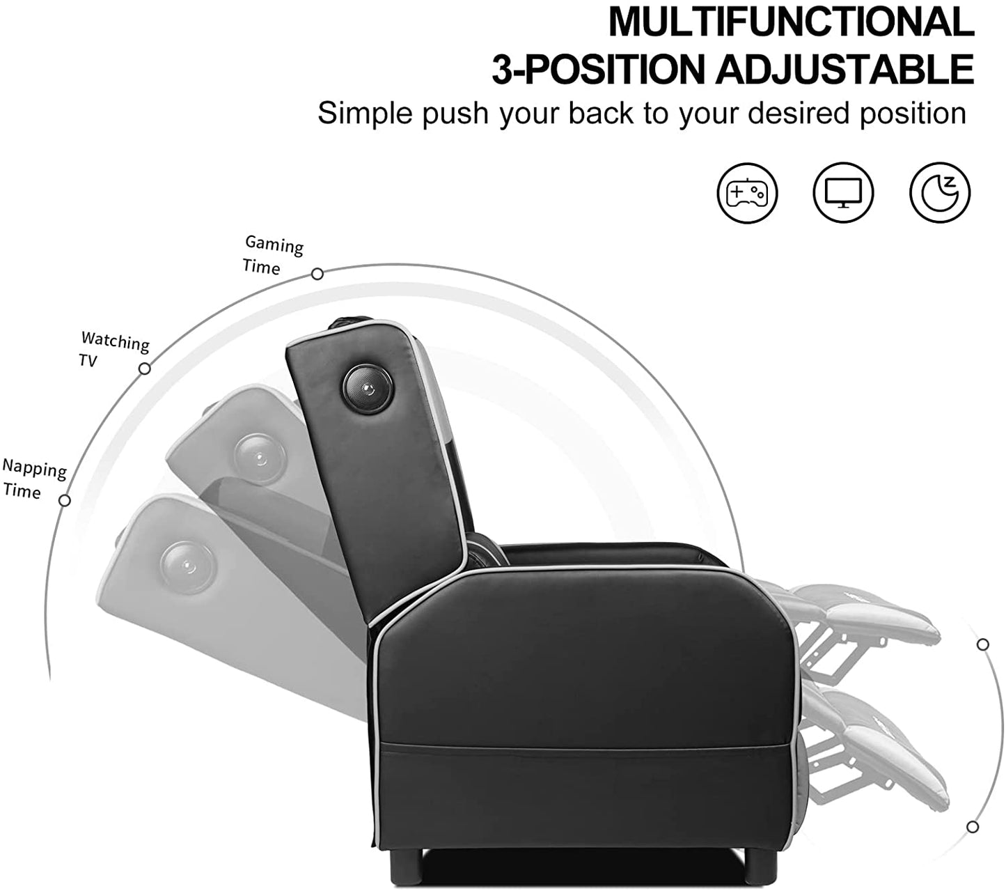 Gaming Recliner Chair GT208M