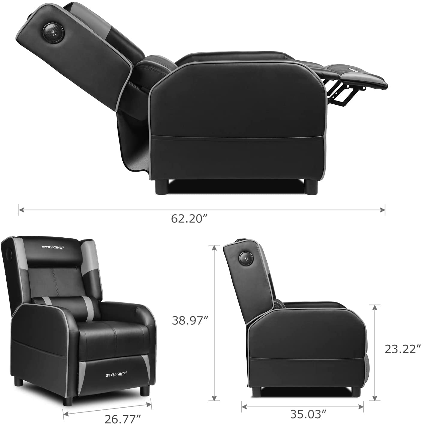 Gaming Recliner Chair GT208M