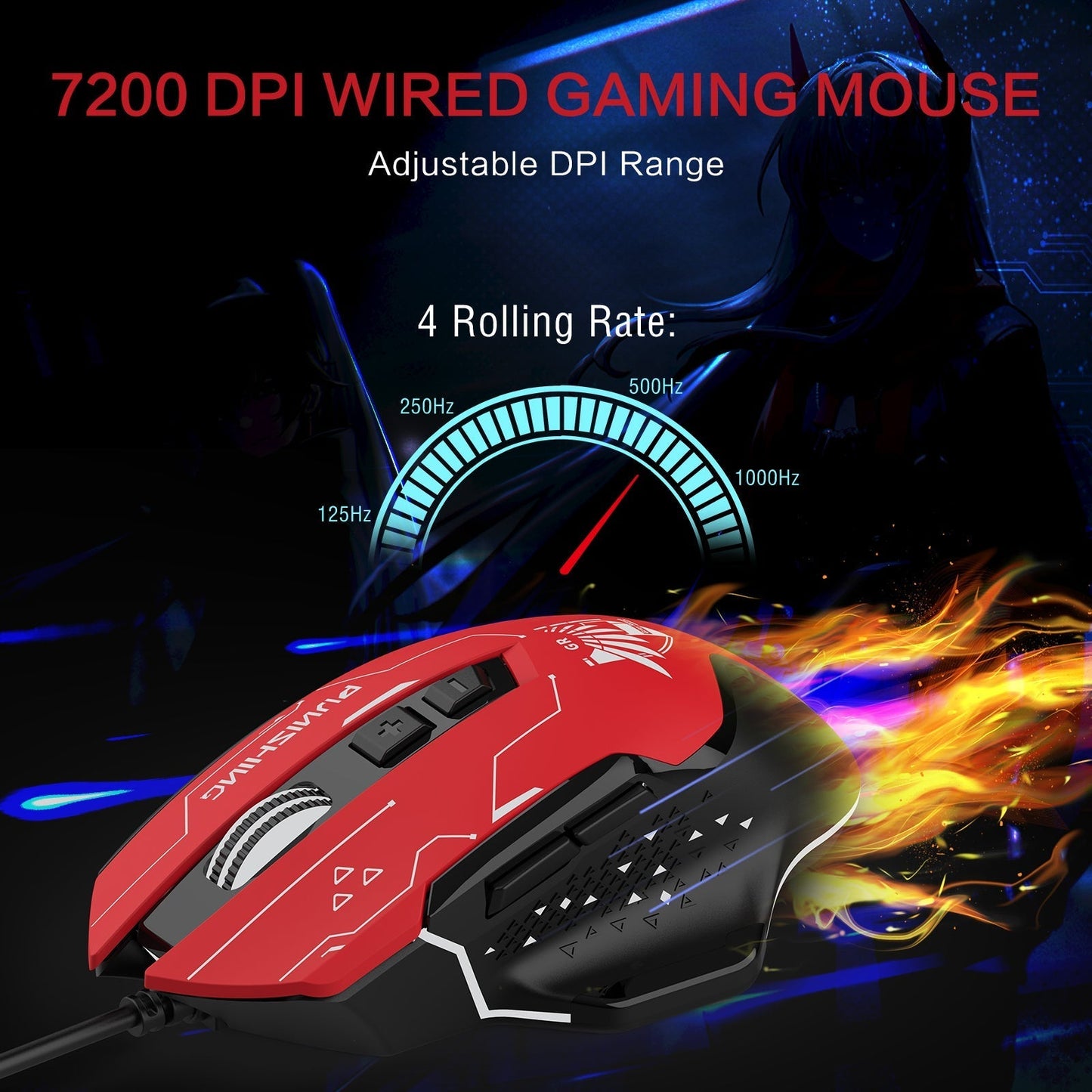 GTRACING X PGR Edition Gaming Mouse