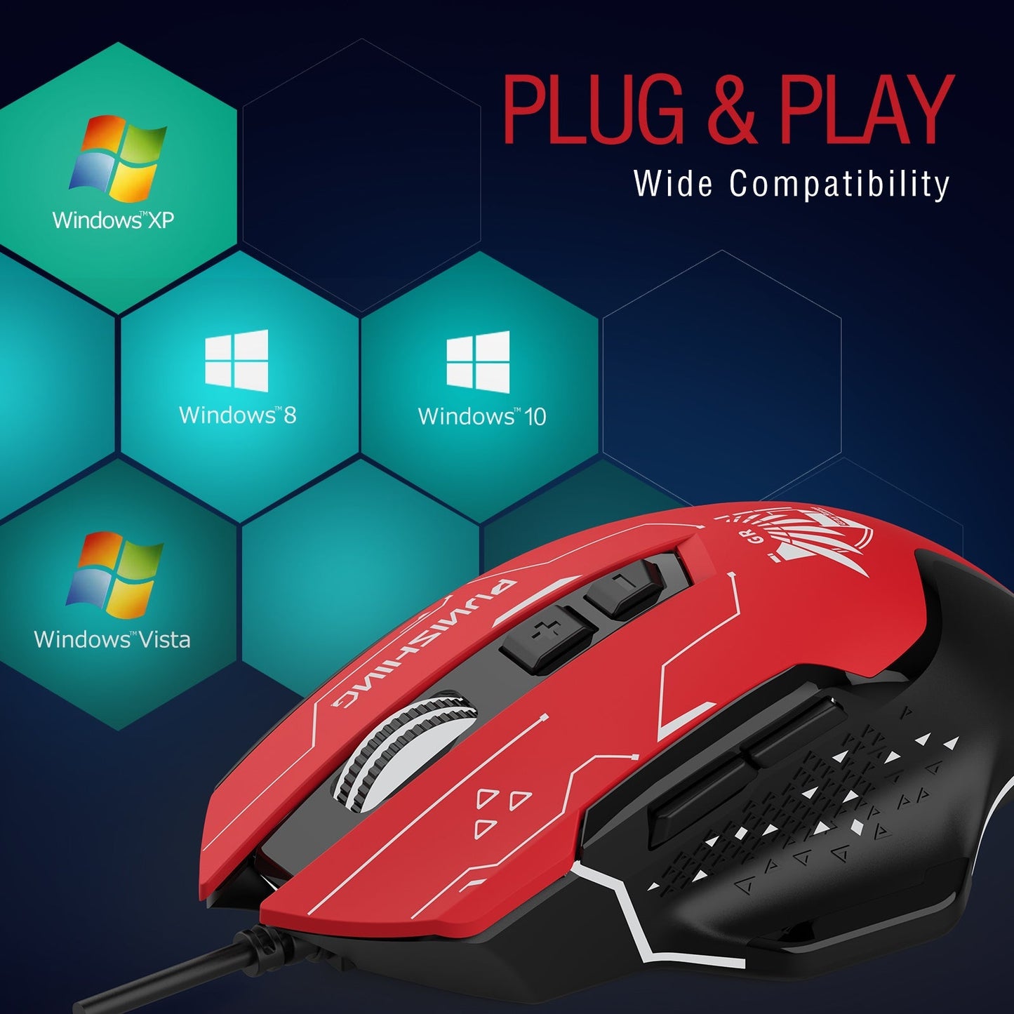 GTRACING X PGR Edition Gaming Mouse