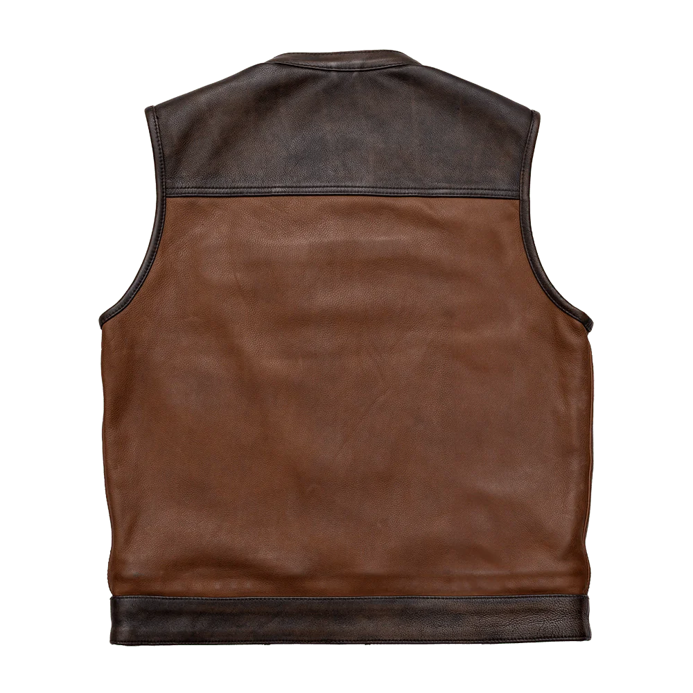 Gunner Men's Leather Motorcycle Vest (Limited Edition)