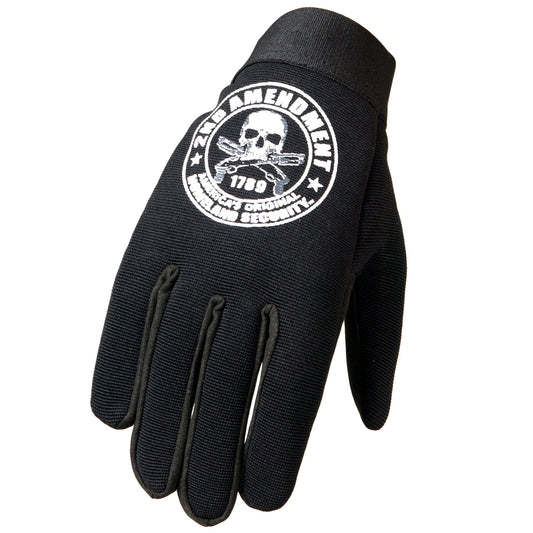 Hot Leathers GVM2013 2nd Amendment America's Original Homeland Security Mechanics Gloves