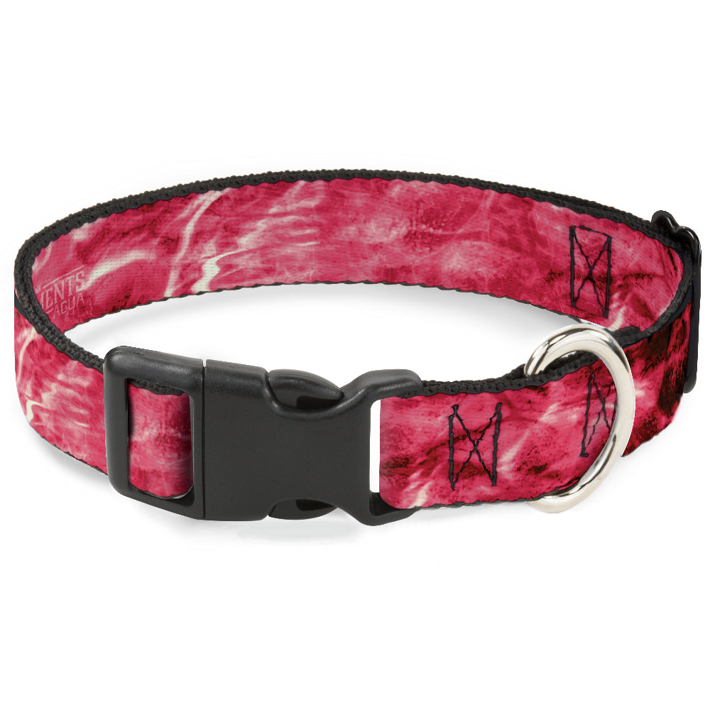 Plastic Clip Collar - Mossy Oak Elements Anemone Agua Camo Pink