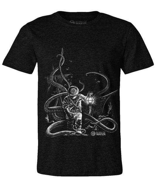 Lurker: Deep Sea Hard Hat Diver T-Shirt