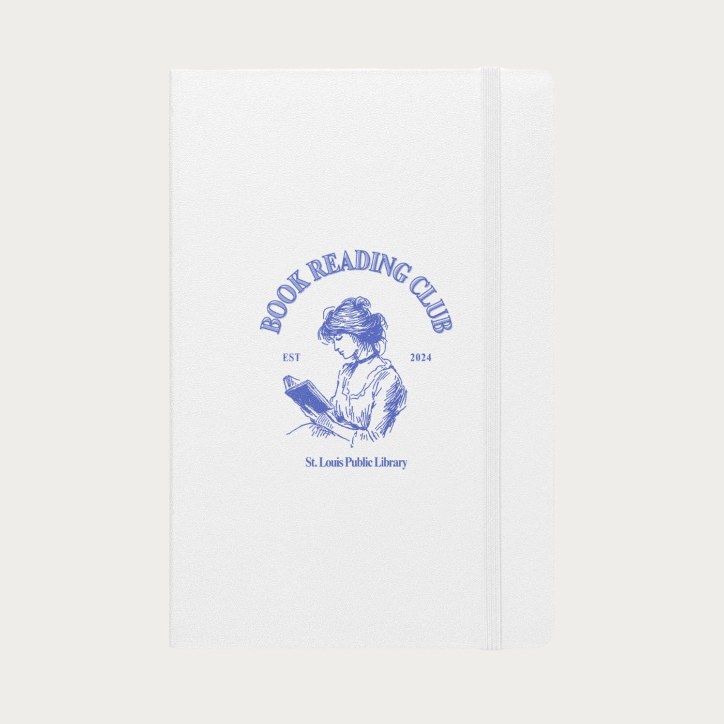 Book Reading Club Hardcover bound notebook