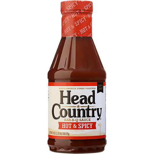 Head Country Hot & Spicy Bar-B-Q Sauce 20 oz.