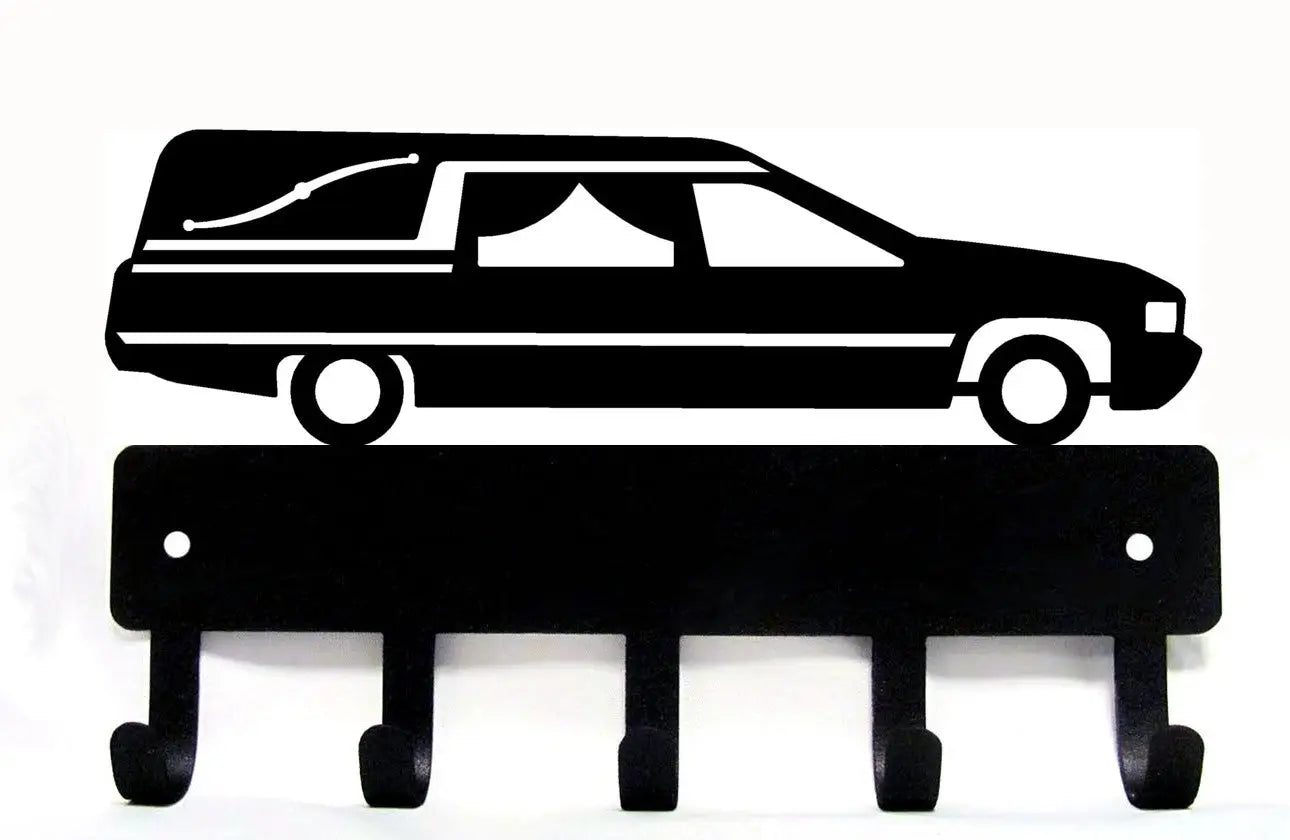 Hearse Funeral Vehicle Key Hanger