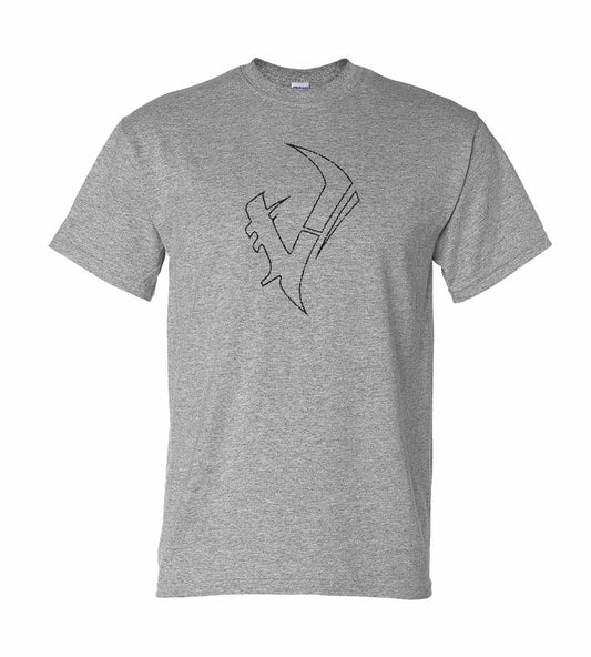 Vycah Short Sleeve Tee - Heather Gray