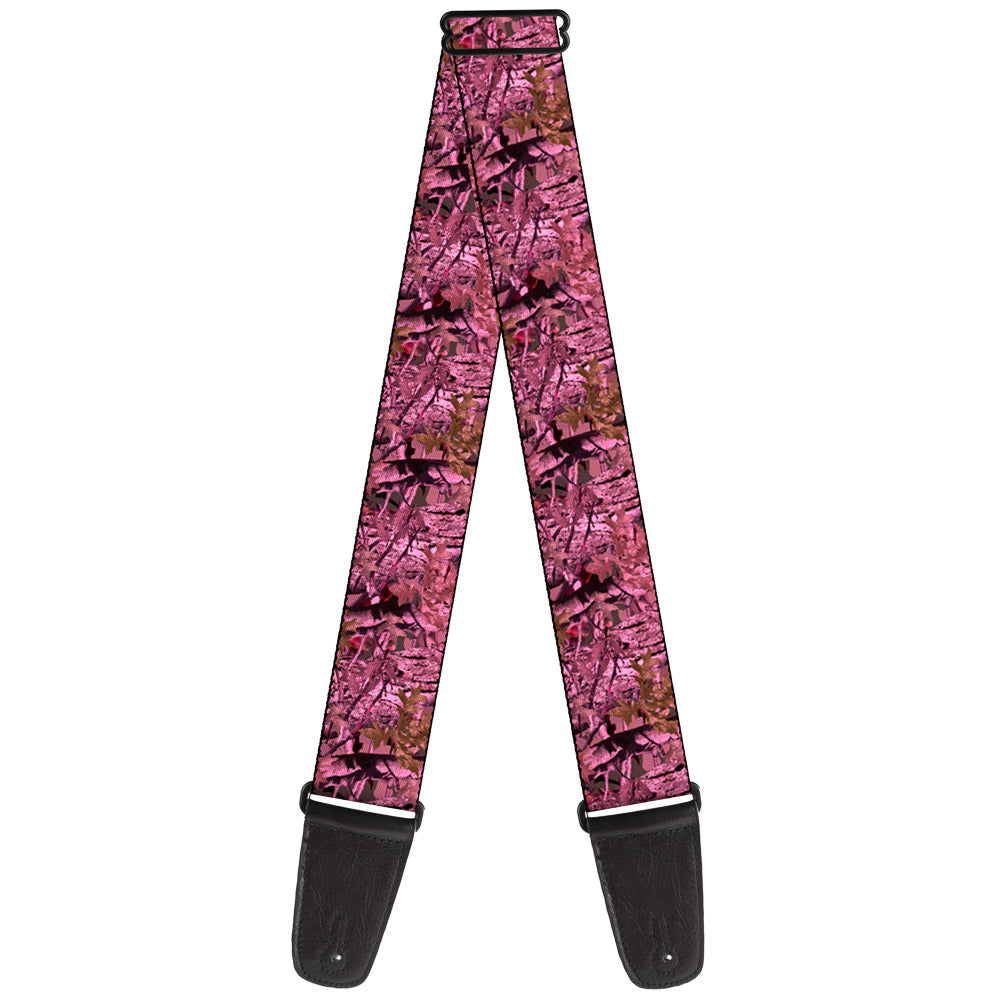 Guitar Strap - Hunting Camo Pinks