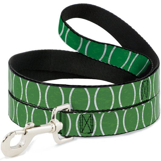 Dog Leash - Rings Camo Neon Green/White