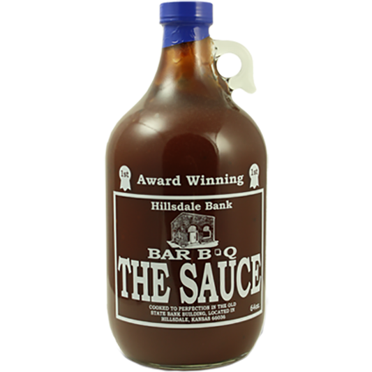 Hillsdale Bank Bar-B-Q The Sauce Original 1/2 Gallon