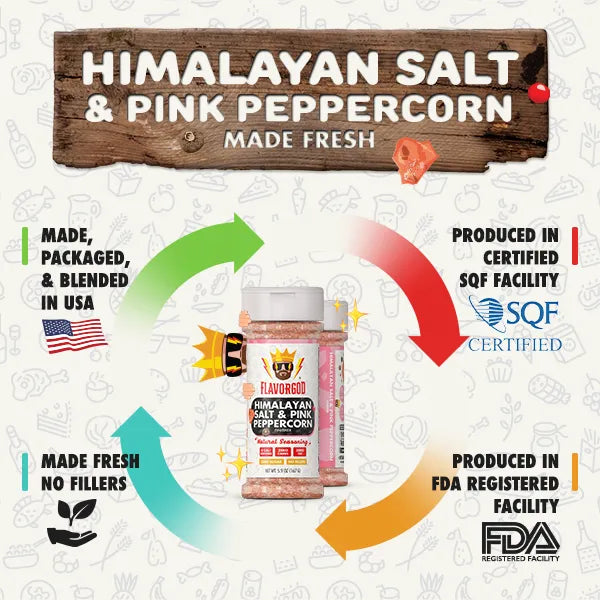 Himalayan Salt & Pink Peppercorn Finisher