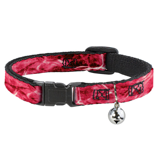 Cat Collar Breakaway - Mossy Oak Elements Anemone Agua Camo Pink