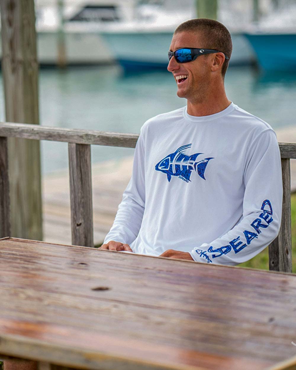 Hogfish Camo UV Shirt