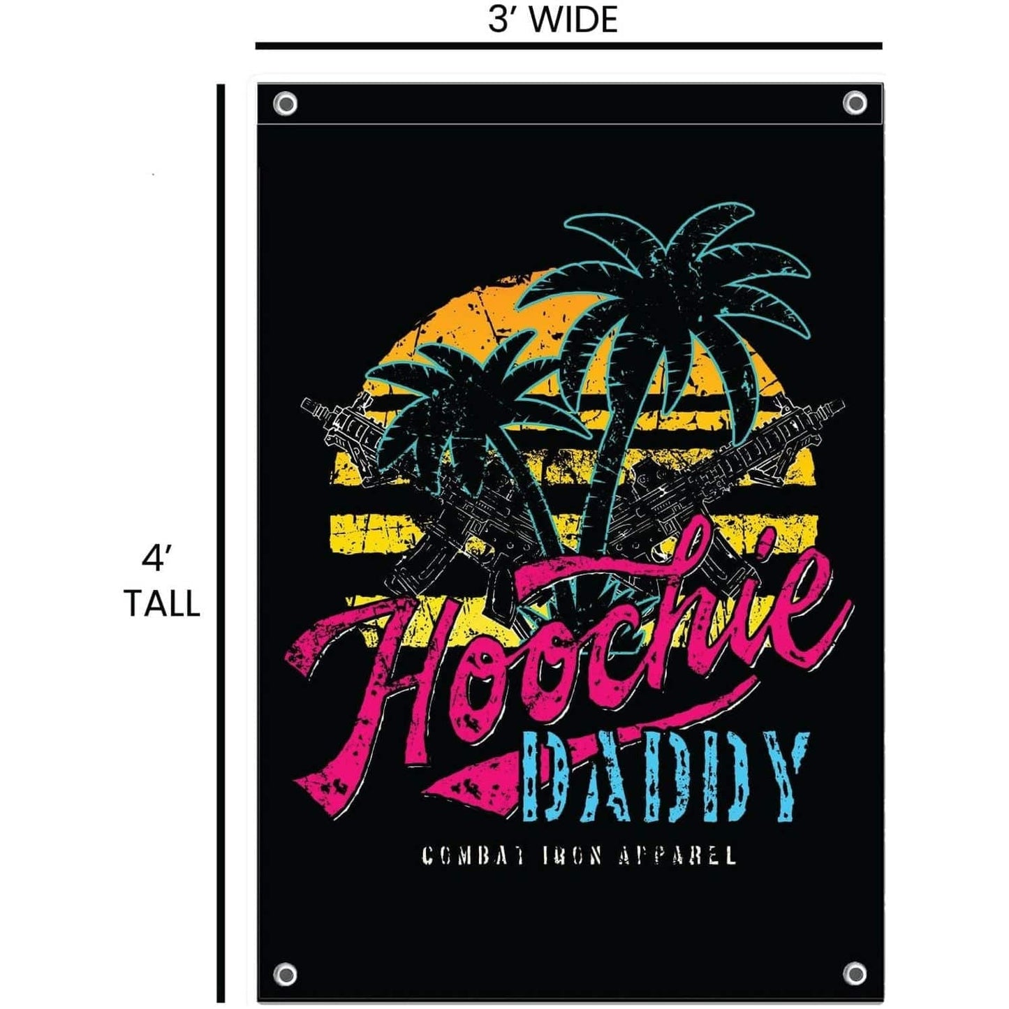 Hooch Daddy 3' X 5' Wall Flag