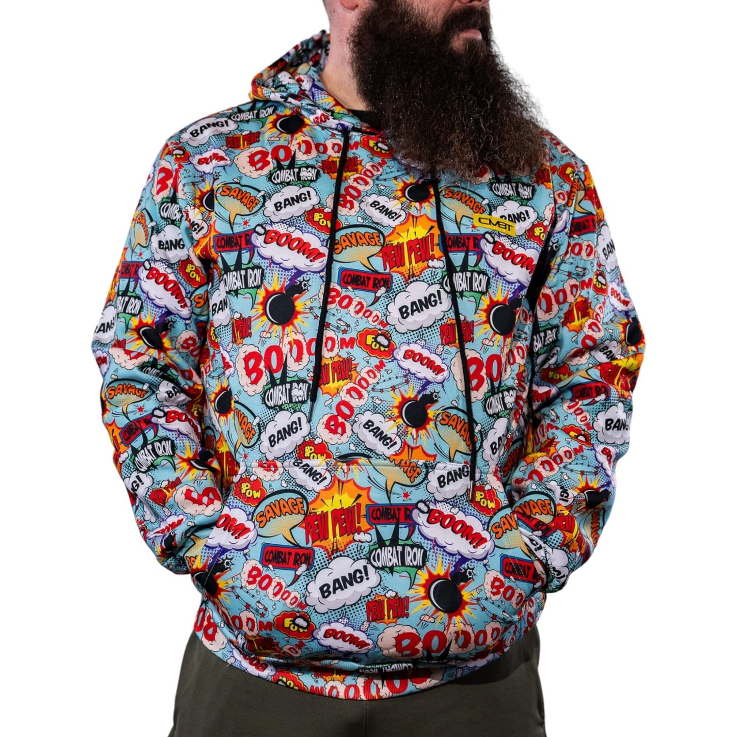 Heavyweight Fleece Lined Hoodie | Comic Book