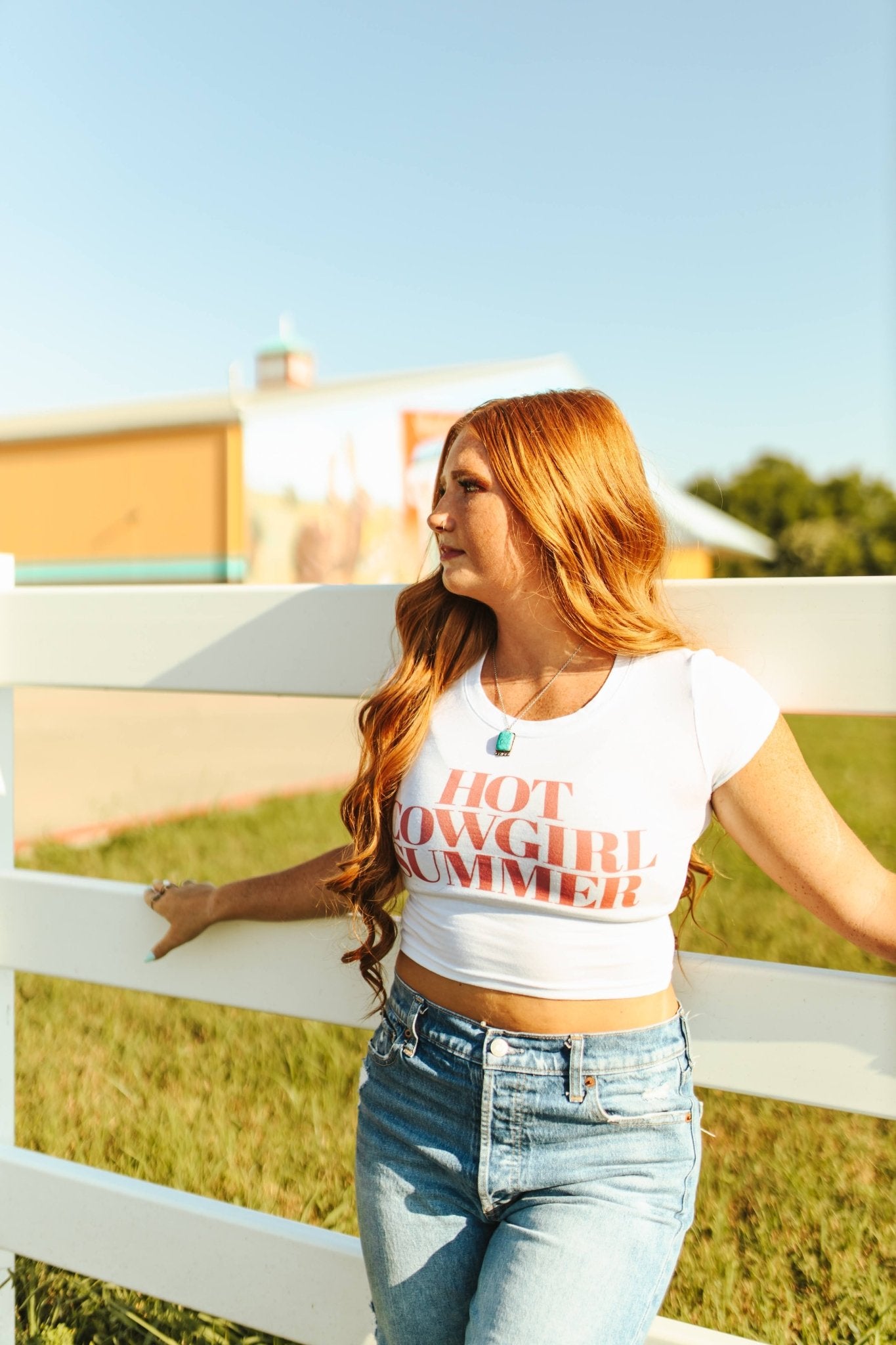 Hot Cowgirl Summer Babydoll Graphic Tee