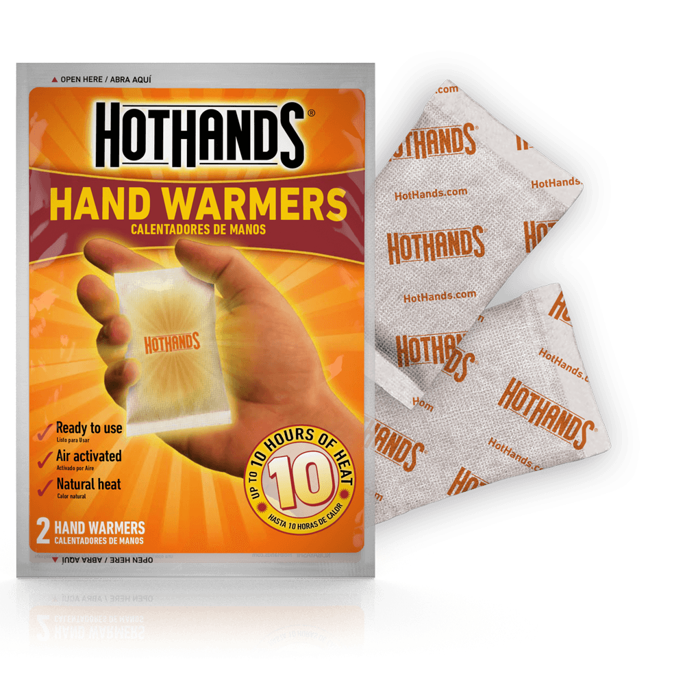 HotHands Hand Warmers - Long Lasting Safe Natural Odorless Air Activated Warmers - Up to 10 Hours of Heat - 40 Pair Box