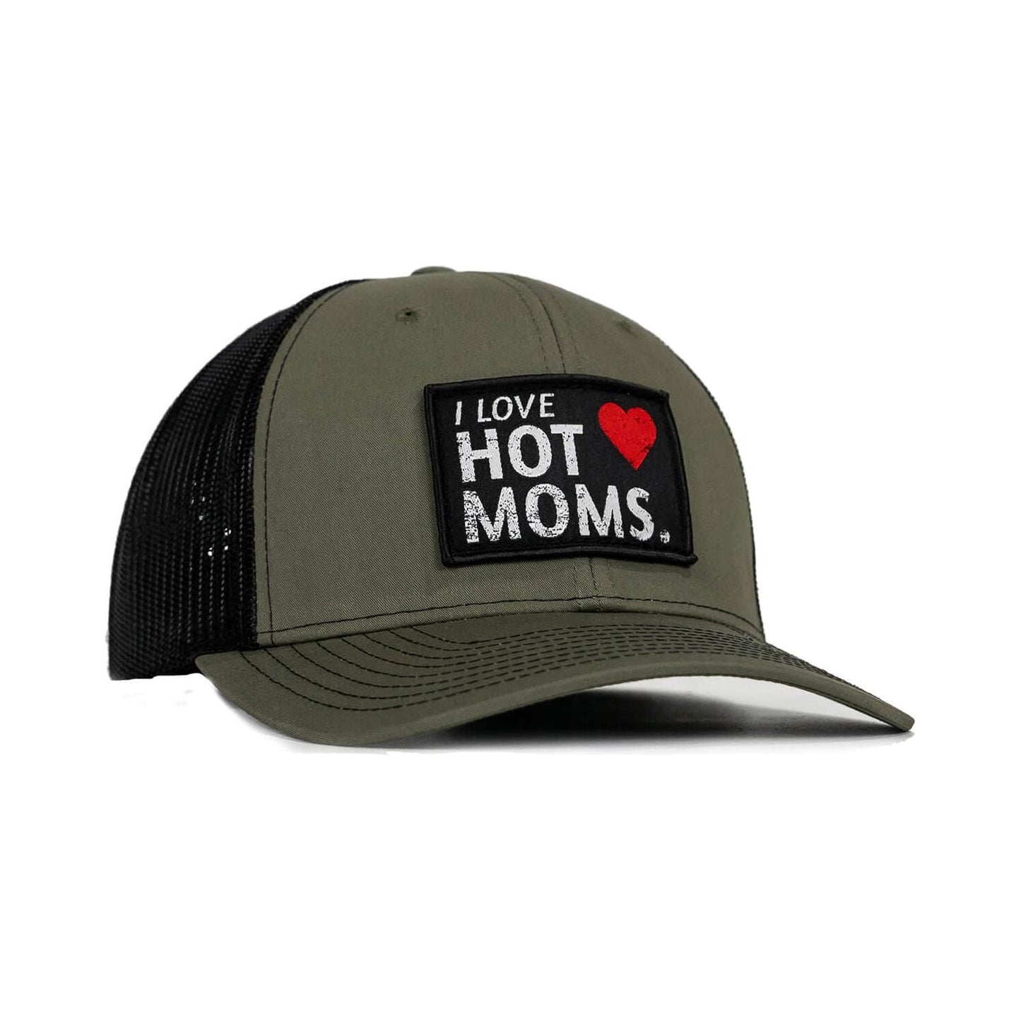 I LOVE HOT MOMS PATCH SNAPBACK